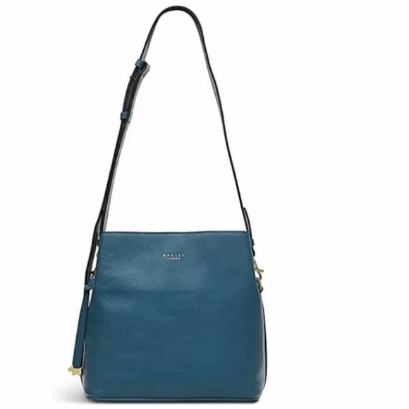 RADLEY LONDON turquoise leather crossbody - Picture 8 of 15